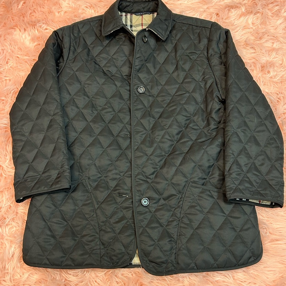 Burberry Black Lightweight Quilted Jacket